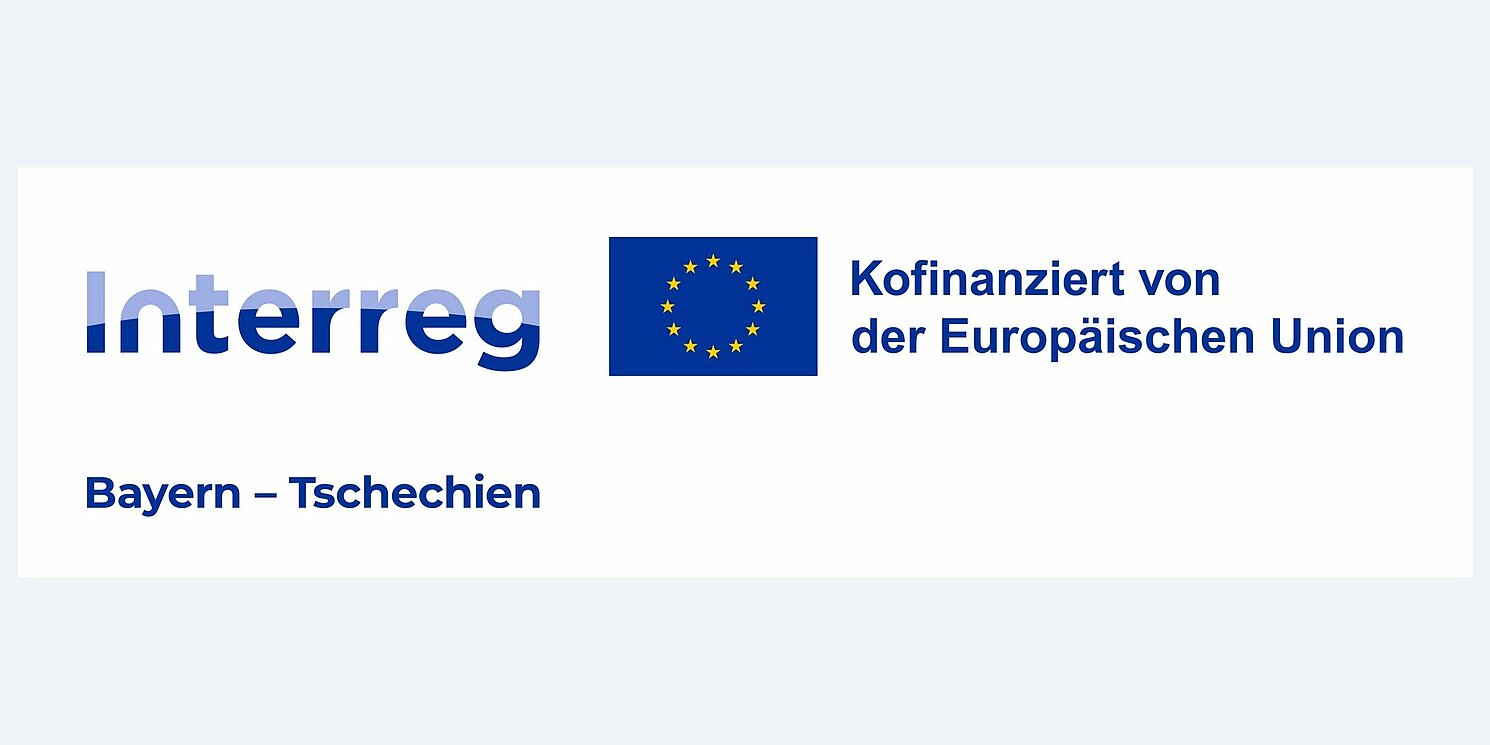 Logo des Interreg Programms Bayern Tschechien